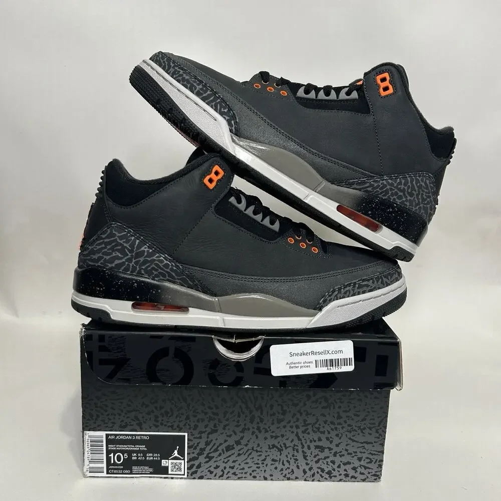 Nike Air Jordan 3 Retro “Fear Pack” 2023